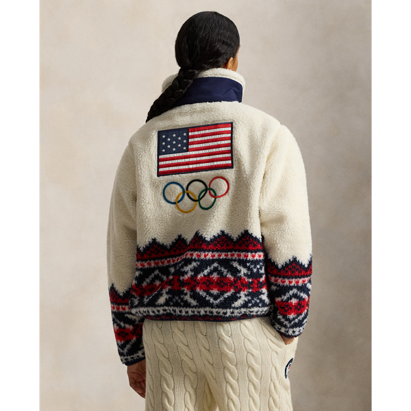 Team USA Full-Zip High-Pile Fleece