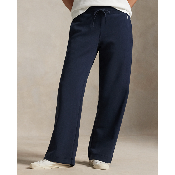 Doppellagige Jogginghose mit weitem Bein Polo Ralph Lauren in Piloten-Navy 3