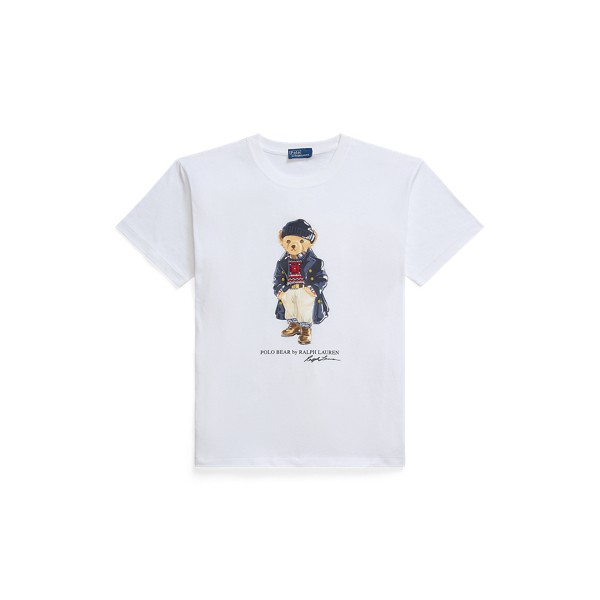 Polo Bear Cotton Jersey T-Shirt