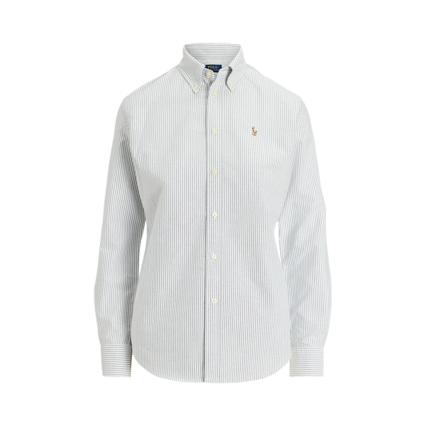 Camisa oxford de rayas Classic Fit