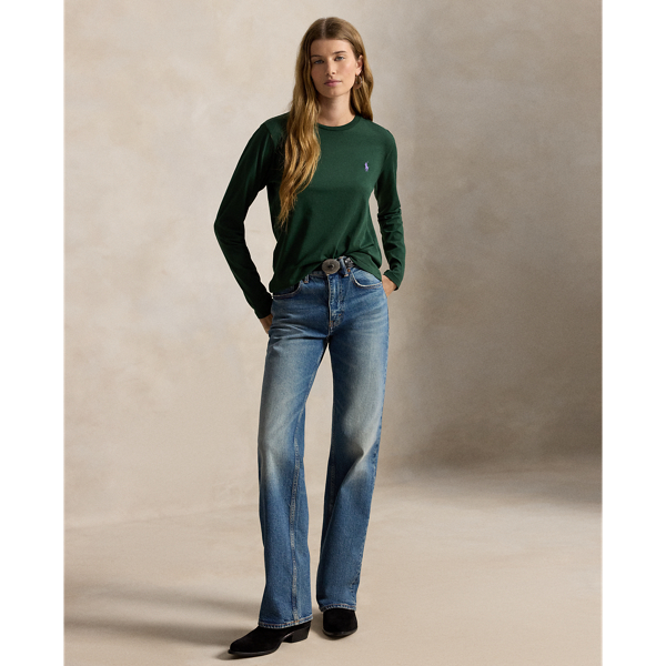 Classic Fit Jersey Long-Sleeve Tee