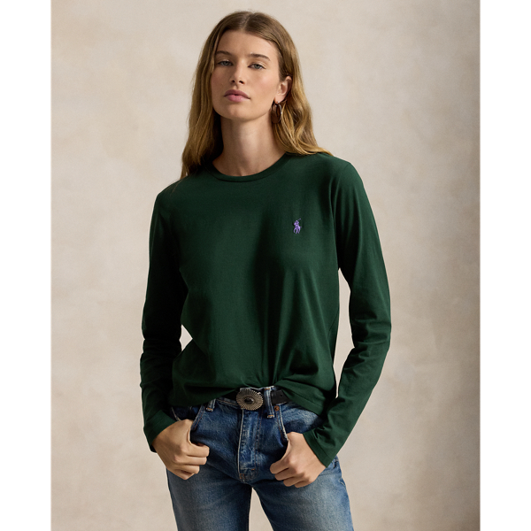Classic Fit Jersey Long-Sleeve Tee