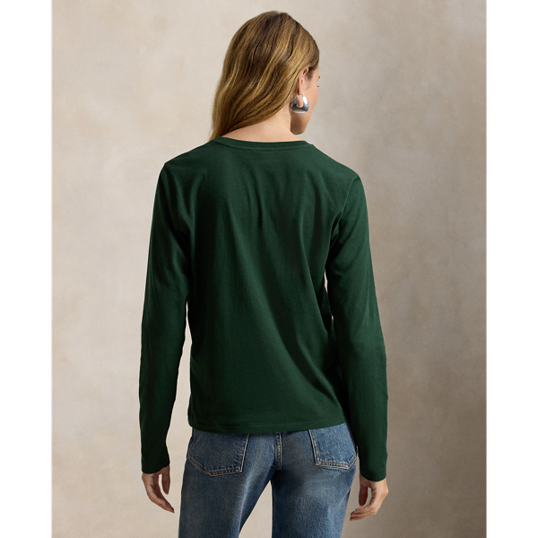 Classic Fit Jersey Long-Sleeve Tee