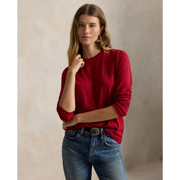 Classic Fit Jersey Long-Sleeve Tee