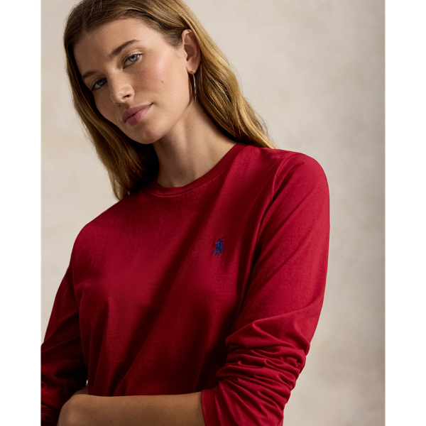 Classic Fit Jersey Long-Sleeve Tee