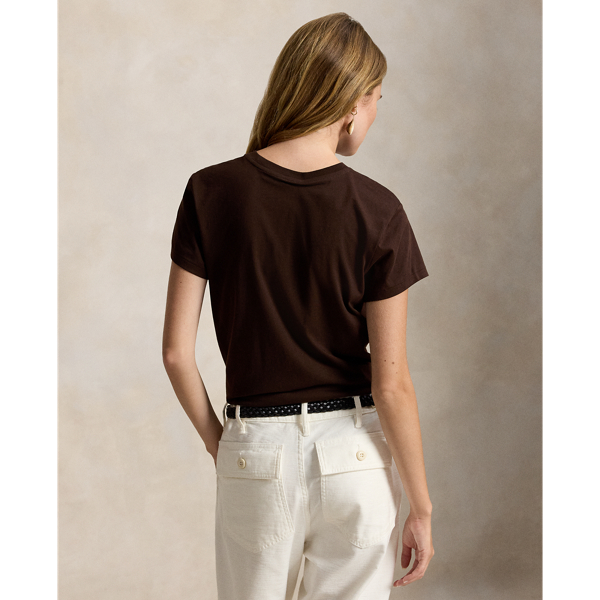 Classic Fit Cotton Jersey Crewneck Tee