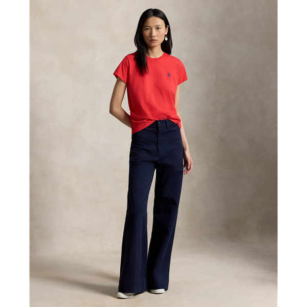 T-Shirt aus Baumwolljersey Polo Ralph Lauren in Strahlendes Hibiskus 3