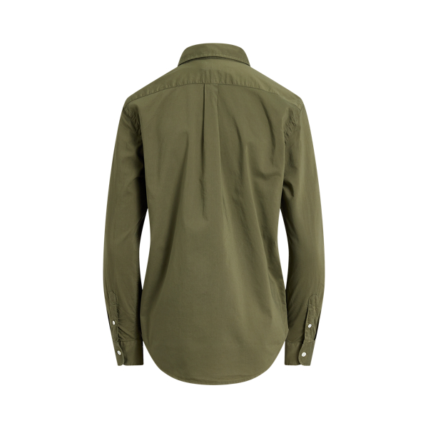 New Olive Classic Fit Cotton Twill Shirt Polo Ralph Lauren 2