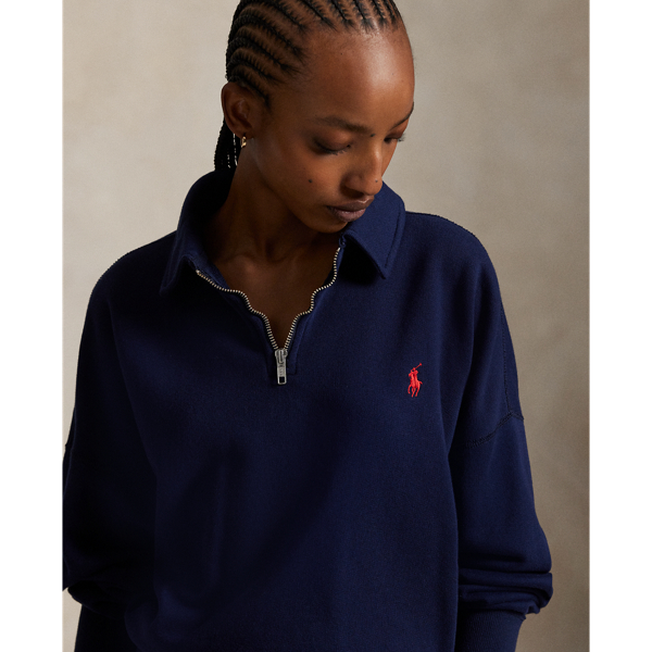 Leichtes Sweatshirt aus Fleece Polo Ralph Lauren in Kreuzfahrt-Navy 6