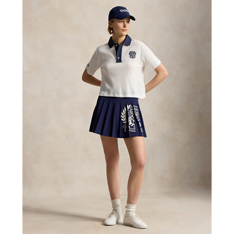 Женские рубашки Ralph Lauren Wimbledon Cotton Polo Shirt