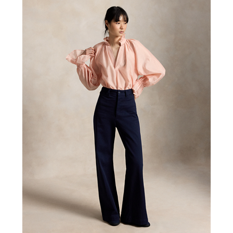 Женские рубашки Ralph Lauren Cotton-Silk Organdy Shirt