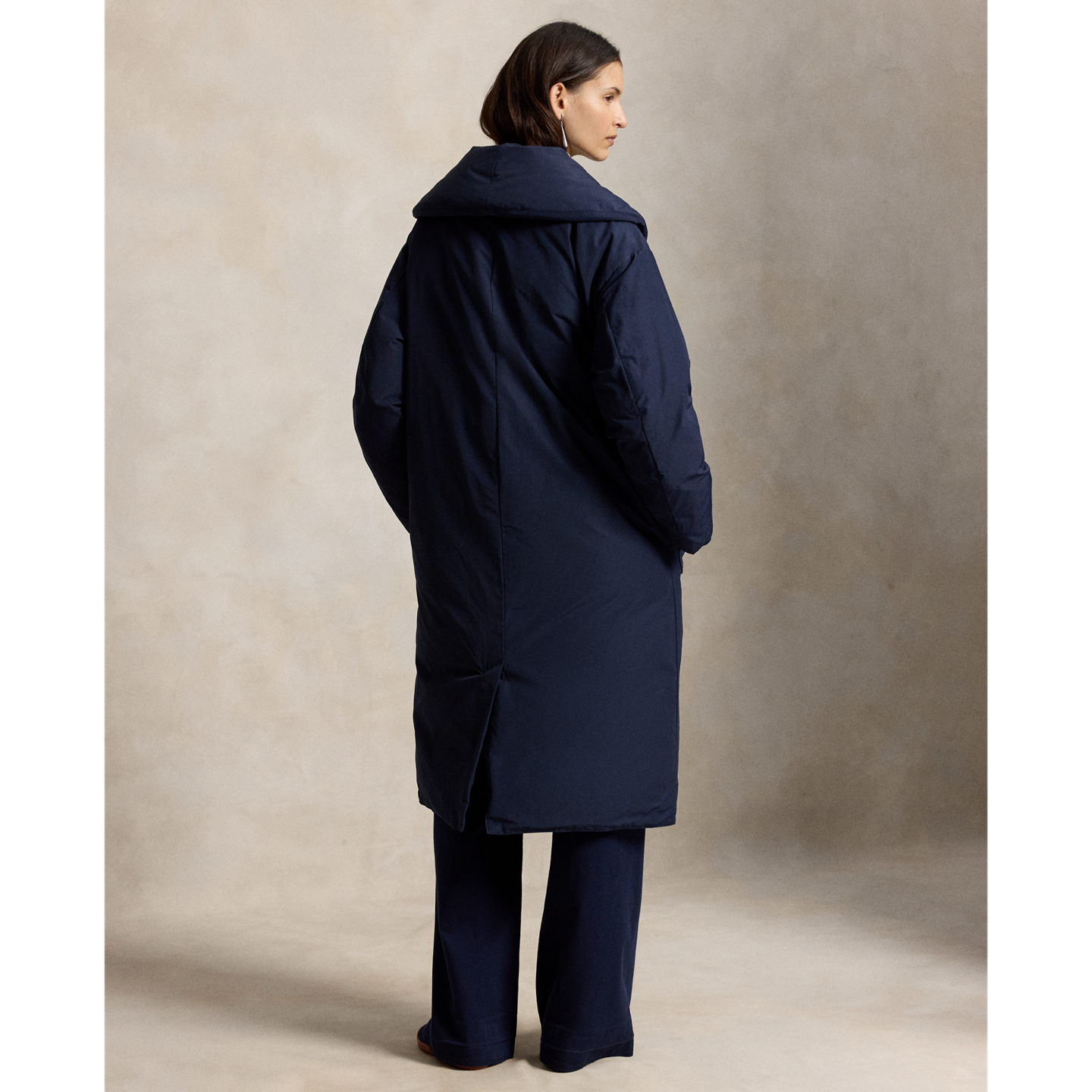 Женская куртка Ralph Lauren Down Puffer Toggle, цвет: Тёмно-синий — фото 2