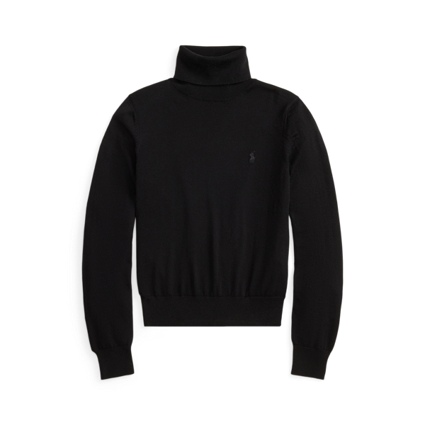 Rollkragenpullover aus Wolle Polo Ralph Lauren in Polo-Schwarz 2