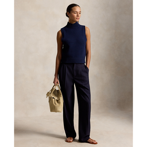 Ralph Lauren Sleeveless Turtleneck Sweater