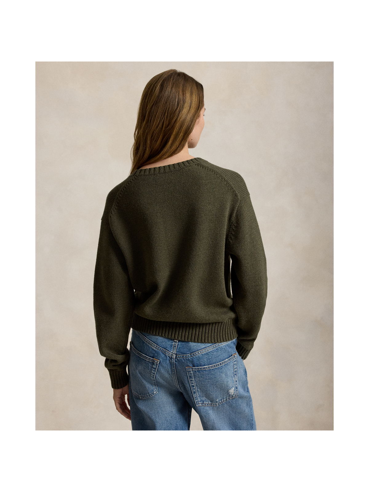 Женские свитеры Ralph Lauren Polo Bear Cotton Crewneck Sweater — фото 2