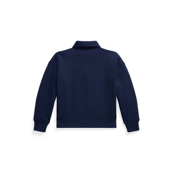 Fleece Quarter-Zip Polo Ralph Lauren en Bleu marine croisi&egrave;re 2
