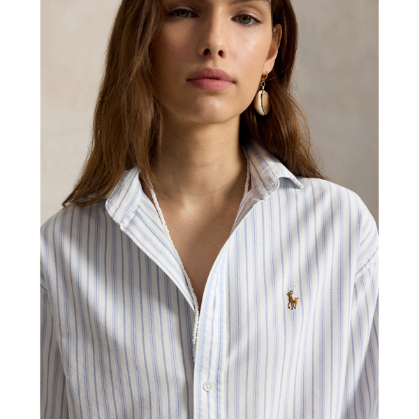 Relaxed Fit Cotton Oxford Shirt