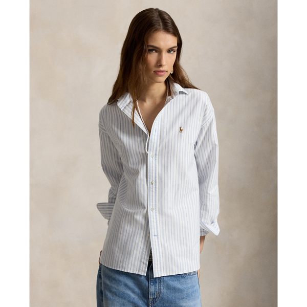 Relaxed Fit Cotton Oxford Shirt