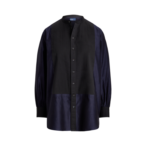 Organza Tuxedo Shirt