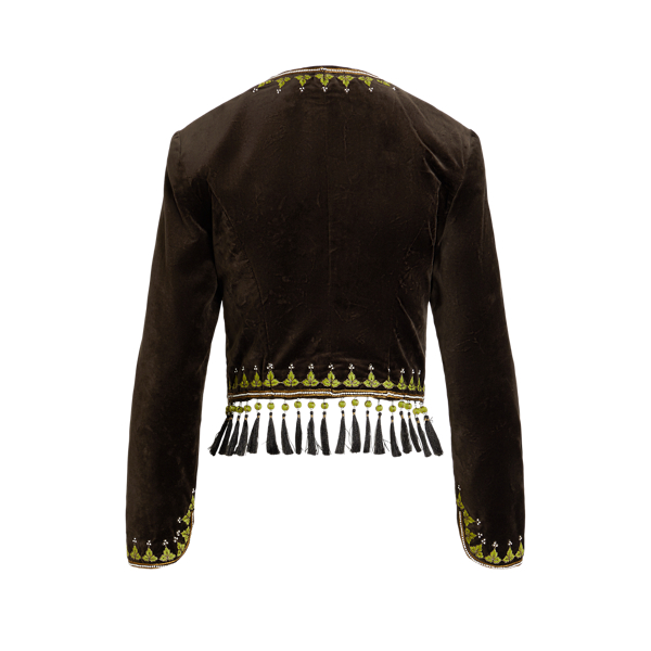Embellished Velvet Jacket
