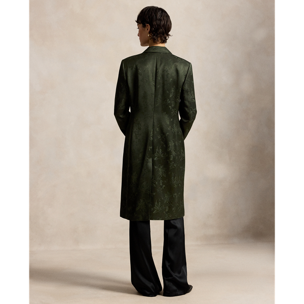  Jacquard Woven Coat