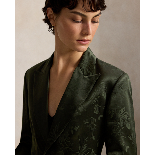  Jacquard Woven Coat