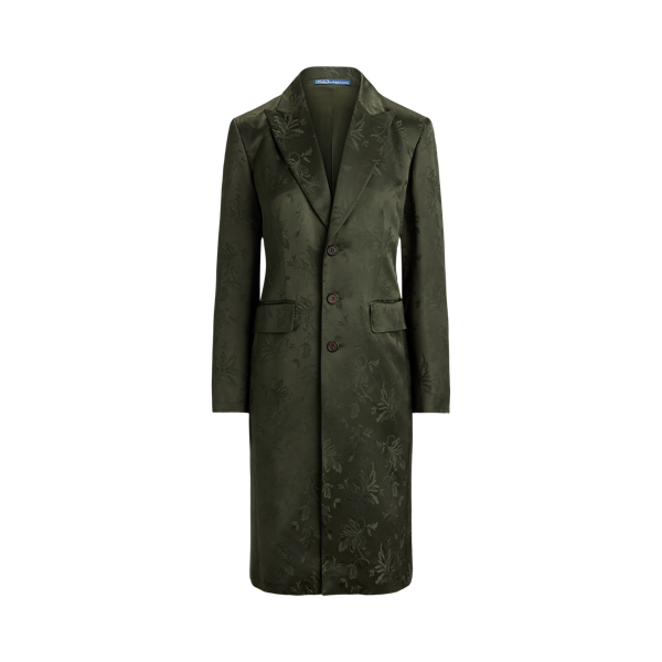  Jacquard Woven Coat