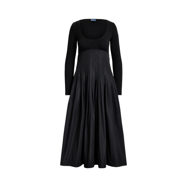 Pleated Empire Dress