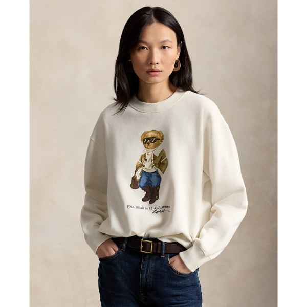 Fleecepullover mit Winter&nbsp;Polo&nbsp;Bear