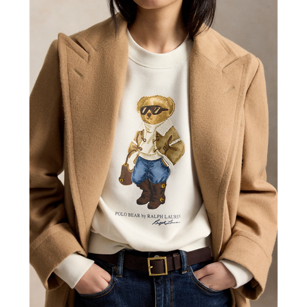 Fleecepullover mit Winter&nbsp;Polo&nbsp;Bear