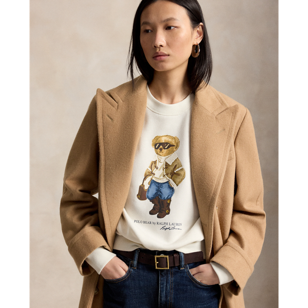 Fleecepullover mit Winter&nbsp;Polo&nbsp;Bear