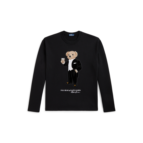 マティーニ Polo ベア コットン ジャージー Tシャツ