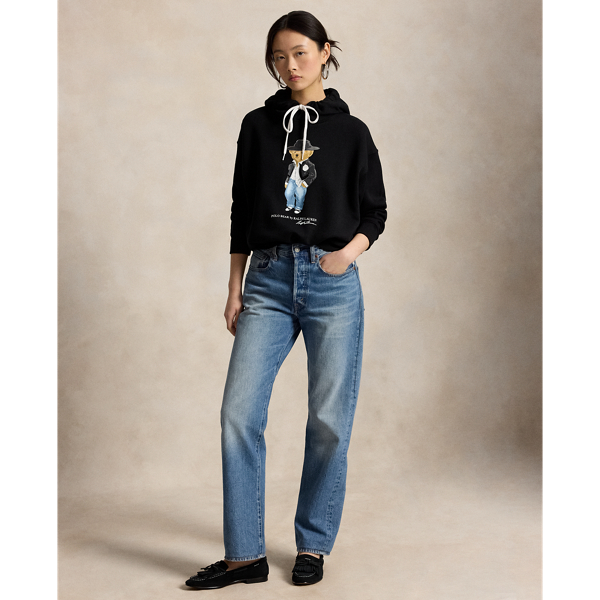 Holiday Polo Bear Fleece Hoodie