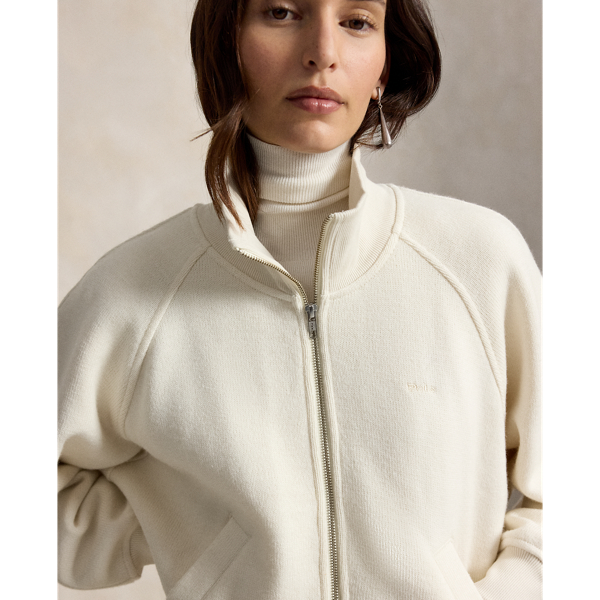 Strickjacke mit Rei&szlig;verschluss