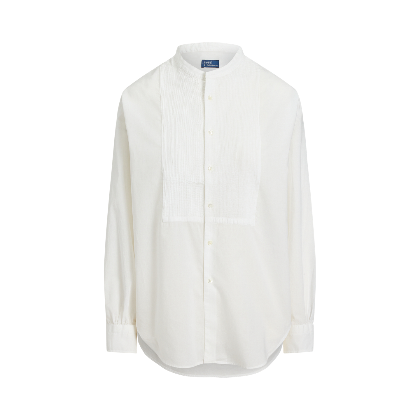 Женская рубашка Ralph Lauren Washed Cotton Tuxedo, цвет: Белый — фото 6