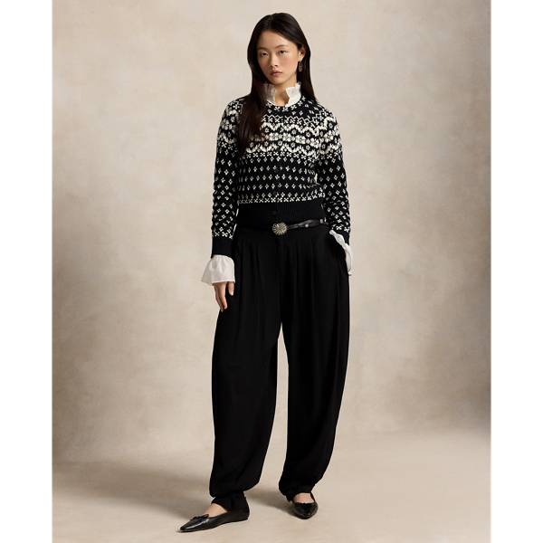 Fair Isle Wool-Blend Cardigan