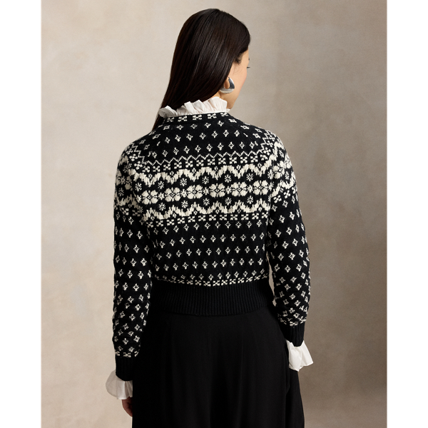 Fair Isle Wool-Blend Cardigan