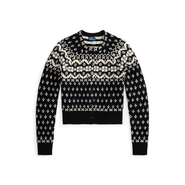 Fair Isle Wool-Blend Cardigan