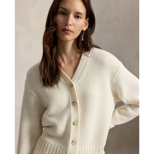 Cashmere V-Neck Cardigan