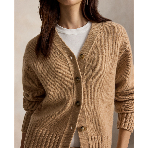 Cashmere V-Neck Cardigan