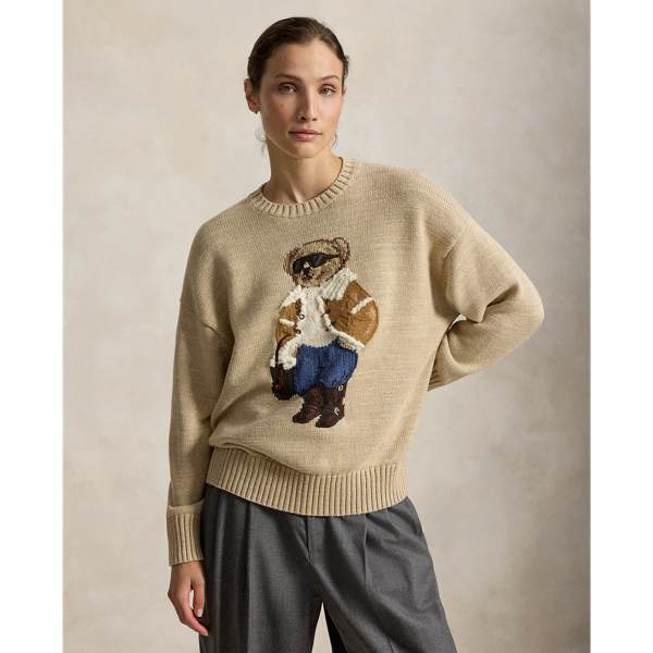 Rundhalspullover mit Winter&nbsp;Polo Bear