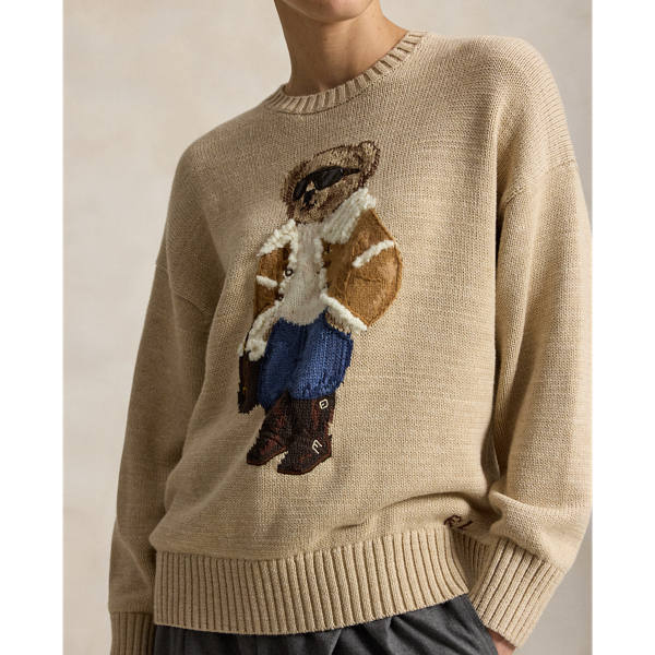 Rundhalspullover mit Winter&nbsp;Polo Bear