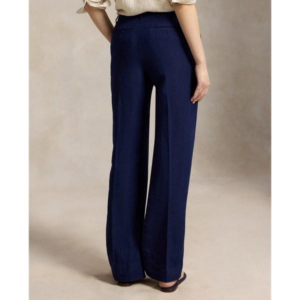 Leinenhose mit geradem Bein Polo Ralph Lauren in Newport-Navy 4