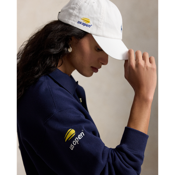 Refined Navy US Open Fleece Long-Sleeve Polo Shirt Polo Ralph Lauren 9