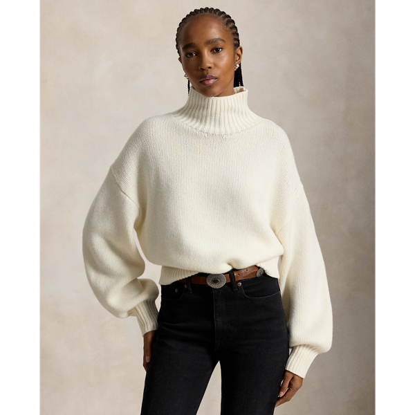 Cashmere Funnelneck Jumper