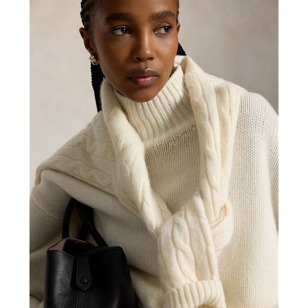 Cashmere Funnelneck Jumper