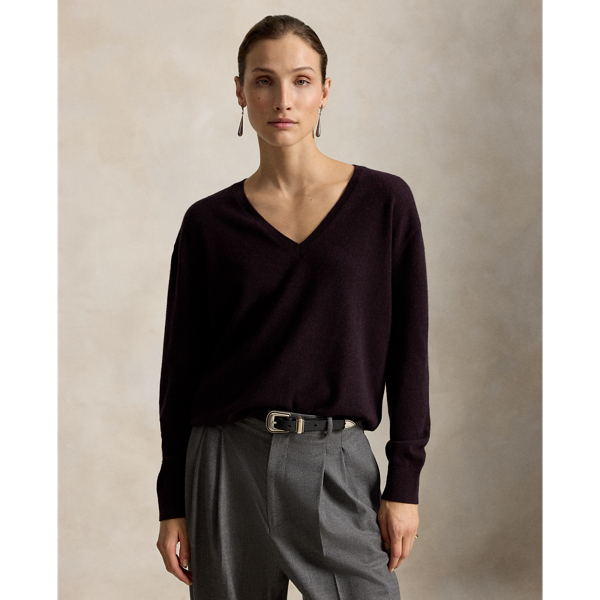Sweater Kasmir Leher V