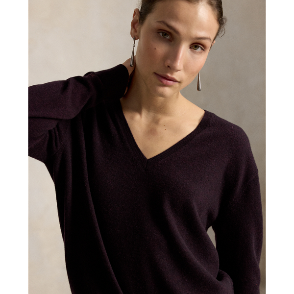 Sweater Kasmir Leher V