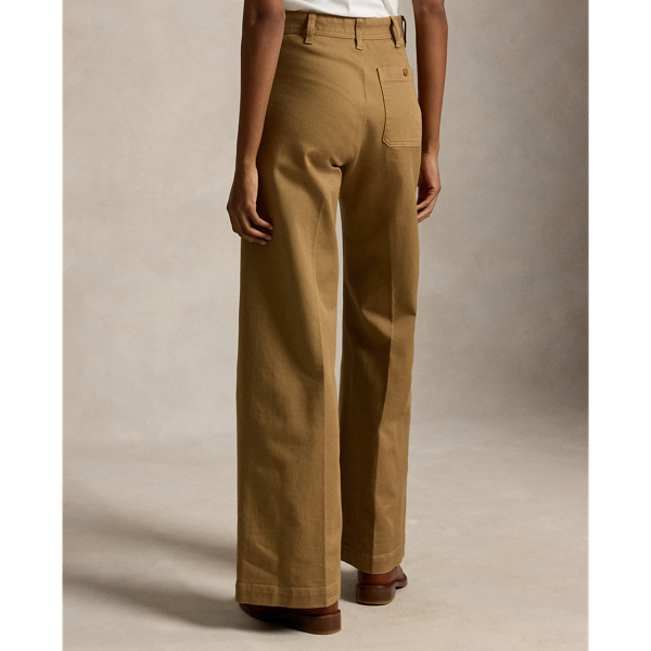 Tan Stretch-Cotton Beaton Pant Polo Ralph Lauren 5