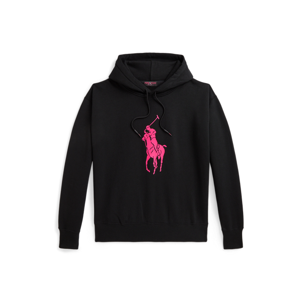 Polo Black Pink Pony Fleece Hoodie Polo Ralph Lauren 2